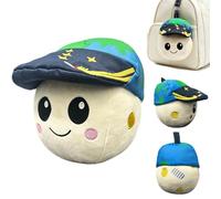 LCCGZ Rise Peluche, 20 Cm Dulce Peluche de Planeta como M-ascota de G-ravity, Suave Peluche de Tierra Inspirado, en la Misión A-rtemis 2, Regalos de Colección Ideales para Los Amantes del Espacio