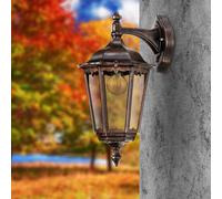 LCD Aplique exterior 1121 farol colgante negro-cobre