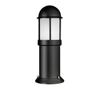 LCD Baliza Marco de aluminio, negro