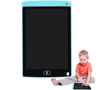 LCD Drawing Board For Kids, 8.5-Inch Bold Handwriting Black Pad, ABS Kid Toy, Electronic Eyesight Protection Smart Highlight Sketchpad with Pen, 25x17x0.5cm, 28.5x19x0.5cm
