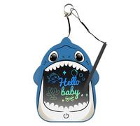 LCD Light Pocket Writing Board, Cartoon Shark Doodle Pad, LCD Writing Tablet, Kids Drawing Pad, Educational Doodle Board, Portable Shark Doodle Pad For Creative Fun For Kids Boys & Girls
