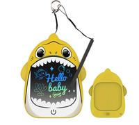 LCD Light Pocket Writing Board, Cartoon Shark Doodle Pad, LCD Writing Tablet, Kids Drawing Pad, Educational Doodle Board, Portable Shark Doodle Pad For Creative Fun For Kids Boys & Girls