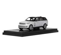 LCD Models LCD64031-BW - Land Rove. Rang. Rove. White & Black 2022 - Escala 1/64 - Coche en Miniatura