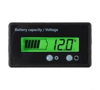 LCD para medidor de capacidad de batería 6-84V | Material de PCB HTN | para sistema de monitoreo de energía solar EV carrito de golf