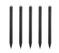 LCD Stylus Pen para Pantallas Táctiles Adecuadas para una Edición de Imagen Adecuada para Trabajadores de Oficina de AB Black 5 PCS