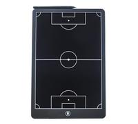 LCD Tabla Táctica de Baloncesto, Tabla Táctica Fútbol Electrónica Panel Estrategia Entrenamiento, Función de Borrado/bloqueo con un Solo Clic, Material Duradero, Bordes Curvos(Football)