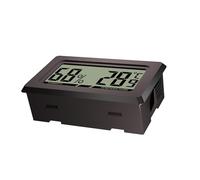 LCD Thermograph - Digital Thermograph | LCD Digital Thermograph | Precise Measurement Easy To Read Gauge For Greenhouse | LCD Display Temperature Humidity Meter - LCD Humidity Gauge Thermograph