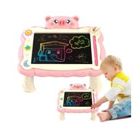 LCD Writing Tablet, Educational Kids Drawing Pad with Stand, Reusable Digital Learning Tool, Handwriting Practice Board, Erasable Art Supplies for Home, 30.5x25x13.5cm