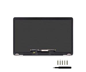 LCDOLED Pantalla LCD completa de repuesto de 13,3 pulgadas 2560 x 1600 para MacBook Pro de 13 pulgadas A1989 EMC 3214 3358 MR9Q2 MR9R2 MR9T2 MR9U2 MR9V2 MV962 MV972 MV982 MV992 MV9A2. (Plata)