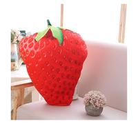 LCEDHZOC Almohada De Peluche De Fruta De Imitación, 45CM Bonito Peluche De Verdura Regordeta Regalo for Niños Decoración del Hogar(Strawberry)
