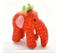 LCEDHZOC Peluche De Robar Un Cerebro, Elefante De Fresa De 29CM Regalo for Fans Niños Decoración del Hogar