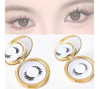 Lcerostma Magnetic Eyelashes, Lcerostma Magnetic Lashes, Magnetic Lashes, Quick,Safe,Reusable Magnetic Eyelashes,3D Natural Look False Lashes, False Eyelashes No Glue (A+B)