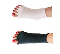 LCHENJIDG Calcetines de dos dedos divididos, calcetines de cinco dedos especiales para gimnasios, adecuados para yoga, ejercicio, fitness, corrección de pies y pulgares valgus, alivio del dolor
