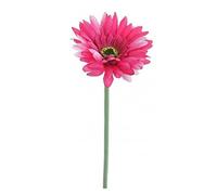 LCHJX 1 pieza de flores artificiales de seda pequeña gerbera de seda para centros de mesa para bricolaje, fiesta, oficina, decoración del hogar, arreglos florales