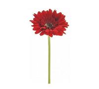 LCHJX 1 pieza de flores artificiales de seda pequeña gerbera de seda para centros de mesa para bricolaje, fiesta, oficina, decoración del hogar, arreglos florales