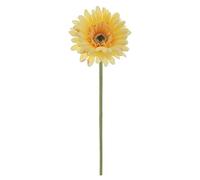 LCHJX 1pc Cabeza de Flores Artificiales Centres de Mesa de Flores de Gerbera pequeña para la Oficina de Bricolaje decoración del hogar Arreglos Florales