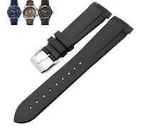 LCHJX Banda de reloj de goma natural 20 mm 22 mm Especial para Tudor Pelagos 1958 39 mm 41 mm Pelagos Pon/hebilla plegable Correa de silicona