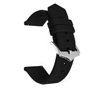 LCHJX Banda de reloj de silicona 16 mm 18 mm 19 20 mm 21 22 mm universal liberación rápida de goma deportiva pulsera de pulsera de buceo accesorios