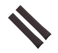 LCHJX Banda de vigilancia de Goma de Silicona de 21 mm para Correa para Patek para Aquanaut Philippe Series 5164A 5167A 5968A Band