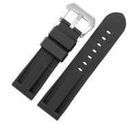 LCHJX Banda de vigilancia de silicona para pam111 386 441 correas de pulsera de la serie 20 mm 22 mm de 24 mm 26 mm pulsera deportiva impermeable deportiva