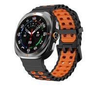 LCHJX Banda marina para Galaxy Watch Ultra Strap 47 mm Accesorios Sport Silicone Correa Bracelet para Galaxy Watch7 Ultra 47 mm Strap