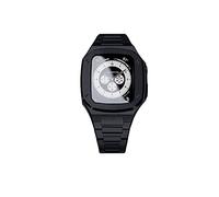 LCHJX Caja de vigilancia de reloj de metal de acero inoxidable, para la banda de 45 mm de 44 mm series 9 8 7 6 SE 5 4 RELAJA RELAJA ACCESORIOS DE CUBIERTA DE CUERTA DE LA CORRECA