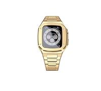 LCHJX Caja de vigilancia de reloj de metal de acero inoxidable, para la banda de 45 mm de 44 mm series 9 8 7 6 SE 5 4 RELAJA RELAJA ACCESORIOS DE CUBIERTA DE CUERTA DE LA CORRECA