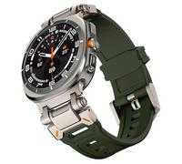 LCHJX Correa de goma para Galaxy Watch 7 Ultra de 47 mm, correa de silicona para Galaxy Watch Ultra de 47 mm, pulsera deportiva
