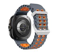 LCHJX Correa de silicona deportiva para Galaxy Watch Ultra 47 mm Pulsera de banda marina para GalaxyWatch Ultra 47 mm Watchings