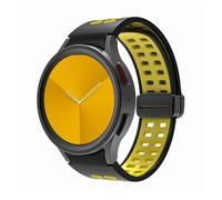 LCHJX Correa de silicona para reloj 4/5/6 40 44 mm 5 Pro 45 mm Banda Magnética Galaxy Watch 4/6classic 42 43 mm 46 47 mm Bandas de vigilancia