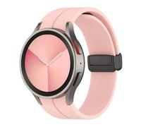 LCHJX Correa de silicona para reloj 4/5/6 40 44 mm 5 Pro 45 mm Banda Magnética Galaxy Watch 4/6classic 42 43 mm 46 47 mm Bandas de vigilancia