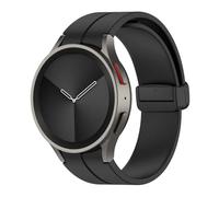 LCHJX Correa de silicona para reloj 4/5/6 40 44 mm 5 Pro 45 mm Banda Magnética Galaxy Watch 4/6classic 42 43 mm 46 47 mm Bandas de vigilancia