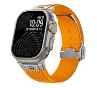 LCHJX Correa de silicona suave para ultra 2 1 49 mm S10 46 mm Series10 9 8 7 41 41 45 mm Banda de silicona para 6 5 4 SE 42 mm 44 mm Bandillas de reloj de brazalete para hombres