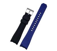 LCHJX Doble color para la correa de silicona de ciudadano Men Matrícula de relojes Arco de la bosque Arc Bank Bod Bode Belt 20 mm de 22 mm Bandas de vigilancia
