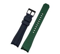 LCHJX Doble color para la correa de silicona de ciudadano Men Matrícula de relojes Arco de la bosque Arc Bank Bod Bode Belt 20 mm de 22 mm Bandas de vigilancia