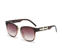LCHJX Gafas de Sol Antiguas Rayos Rayos Mirror Carta de Viaje Lady Gafas Outdoor