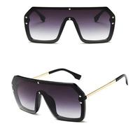 LCHJX Gafas Solar sin Borde para Mujeres de Gran tamaño Man Glass Gafass Mirror Gradiente Conducción