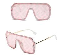 LCHJX Gafas Solar sin Borde para Mujeres de Gran tamaño Man Glass Gafass Mirror Gradiente Conducción