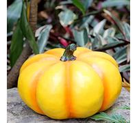 LCHJX Garden Festival Palabas de Calabazas Estatuas de Vegetales Artificiales Adornos de Calabazas de otoño decoración del hogar, para la decoración navideña de Acción de Gracias de Halloween, D