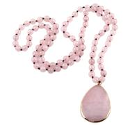 LCHJX Joya Bohemia Bohemia Stone Natural Stone Catina Colgante de caída a Juego para Mujeres Cuentas de Mujeres