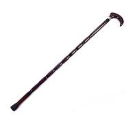 LCHJX Mango Curvo de caña de Madera Caballero Cabalero para Caminar Seniors Walker Muletas