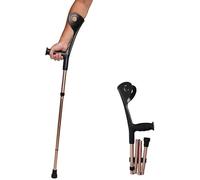 LCHJX Muletas de antebrazo muletas de Axilas Ajustables muletas de Aluminio para Adultos y Adolescentes Mangos livianos Ajustables empuñaduras st