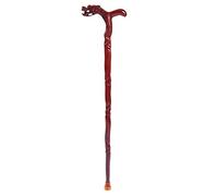 LCHJX Muletas de Grifo de Palo de Rosa de cabaña de Madera