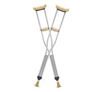 LCHJX Muletas de Seguridad Muletas de axila Ligera 1 par Cañas de Aluminio auxiliares auxiliares Altura Altura para Caminar para Caminar