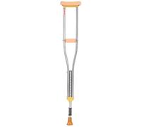 LCHJX Muletas para Adultos a la Altura de la Altura de la muleta Axila de Acero Inoxidable de Acero Inoxidable Double muleta retráctil, Anciano liviano, excelente para Viajar o Trabajar