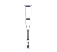 LCHJX Muletas para Adultos Muletas/Bastones para discapacitados a Las Axilas para Personas discapacitadas Rango Ajustable de resortes retráctiles Gratis 92-152 cm Ideal para Viajar o Trabajar