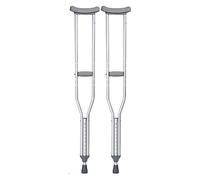 LCHJX Muletas para Adultos Muletas médicas Muletas de Altura Ajustable Canes de Aluminio Muletas para Caminar Unisex Muletas para Adultos Entrenamiento de rehabilitación Conveniente