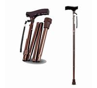 LCHJX Muletas Plegables para el Anciano Multifuncional Palabra para Caminar liviano