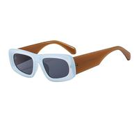 LCHJX Nuevas Gafas de Sol de Moda 2025 Hombres pequeños Piernas Gruesas Personalidad Expediente de Sol al Aire Libre Sol Sun Fules Femenino UV400