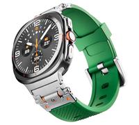 LCHJX Para Galaxy Watch 7 Ultra Fluororubber Watch Bands para Galaxy Watch Ultra Strap 47 mm Accesorios Sport Pulsera